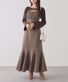 【ナイスクラップ/NICE CLAUP】の2枚セットチェックワンピ 人気、トレンドファッション・服の通販 founy(ファニー) ファッション Fashion レディースファッション Fashion for Women ワンピース Dresses キャミワンピース Cami Dress, Slip Dress スニーカー Sneakers, Trainers ダウン Down, Puffer ハイネック High Neck, Mock Neck フェミニン Feminine, Girly マーメイド Mermaid, Fishtail Silhouette ロング Long, Long-Length A/W・秋冬 Autumn/Winter 冬 Winter / This Winter 再入荷 Restock / Back in Stock おすすめ Recommended / Our Picks 2025年 2025 2025-2026秋冬・A/W Autumn/Winter 2025–26 AW25–26 thumbnail ブラウン系その他|ID: prp329100004825473 ipo3291000000035099762