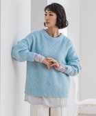 【ラ エフ/Laf…】のモヘヤスパンコールニット 人気、トレンドファッション・服の通販 founy(ファニー) ファッション Fashion レディースファッション Fashion for Women トップス・カットソー Cut & Sew Tops ニット Knit Tops & Sweaters アクセサリー Fashion Accessories 秋 Autumn スパンコール Sequins, Sequin Embellishment 冬 Winter / This Winter A/W・秋冬 Autumn/Winter 2025年 2025 2025-2026秋冬・A/W Autumn/Winter 2025–26 AW25–26 thumbnail ライトブルー|ID: prp329100004825488 ipo3291000000035099942