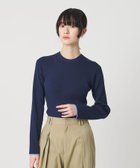 【ビューティ&ユース ユナイテッドアローズ/BEAUTY&YOUTH / UNITED ARROWS】のコットンブレンド リブライン ニットプルオーバー ウォッシャブル 人気、トレンドファッション・服の通販 founy(ファニー) ファッション Fashion レディースファッション Fashion for Women トップス・カットソー Cut & Sew Tops ニット Knit Tops & Sweaters カジュアルプルオーバー・ニットトップス Pullovers & Knit Tops / Casual Pullovers インナー Innerwear ウォッシャブル Machine Washable 洗える Machine Washable コンパクト Compact, Small Size ジャケット Jacket, Outerwear 羽織 Haori, Light Jacket リブニット Rib Knit, Ribbed Knit おすすめ Recommended / Our Picks ビジネス 仕事 通勤 Business / Work / Commuting thumbnail NAVY|ID: prp329100004825496 ipo3291000000035100038