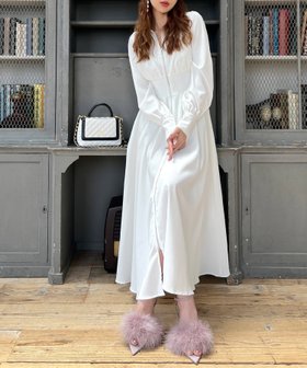 【ロイヤルパーティー/ROYAL PARTY】のコルセット風フロントZIPシャツワンピース 人気、トレンドファッション・服の通販 founy(ファニー) ファッション Fashion レディースファッション Fashion for Women ワンピース Dresses シャツワンピース / 1枚で着映えコーデ Shirt Dresses おすすめ Recommended / Our Picks カフス Cuff Design キャミ Camisole, Cami Top クラシカル Classical, Vintage-Inspired コルセット Corset, Bustier スリーブ Sleeve, Long Sleeve / Short Sleeve フロント Front, Front Design ロング Long, Long-Length 秋 Autumn |ID:prp329100004825502