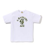 【ア ベイシング エイプ/A BATHING APE】のMULTI PIXEL CAMO COLLEGE TEE 人気、トレンドファッション・服の通販 founy(ファニー) ファッション Fashion レディースファッション Fashion for Women インナー Innerwear ショート Short, Short Length スリーブ Sleeve, Long Sleeve / Short Sleeve フロント Front, Front Design プリント Print, Printed Pattern ラバー Rubber, Rubber Sole thumbnail WH×GR|ID: prp329100004825511 ipo3291000000035100252