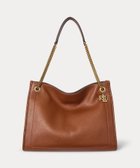 【ラルフローレン/RALPH LAUREN】のペブルド レザー ラージ Bradley トート バッグ 人気、トレンドファッション・服の通販 founy(ファニー) ファッション Fashion レディースファッション Fashion for Women バッグ Bags コレクション Collection, Seasonal Line チェーン Chain, Chain Strap チャーム Charm, Pendant ポケット Pocket, Pocket Detail マグネット Magnet, Magnetic Closure メタル Metal, Metal Parts ルーズ Loose, Oversized thumbnail 200ブラウン|ID: prp329100004825516 ipo3291000000035100351