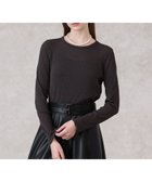 【アナイ/ANAYI】のラメドライテレコクルー プルオーバー 人気、トレンドファッション・服の通販 founy(ファニー) ファッション Fashion レディースファッション Fashion for Women トップス・カットソー Cut & Sew Tops カジュアルプルオーバー・ニットトップス Pullovers & Knit Tops / Casual Pullovers インナー Innerwear カットソー Cut and Sewn Top シアー Sheer, See-Through シンプル Simple, Minimal ジャケット Jacket, Outerwear スマート Smart, Elegant A/W・秋冬 Autumn/Winter 再入荷 Restock / Back in Stock thumbnail charcoal grey|ID: prp329100004825519 ipo3291000000035100376