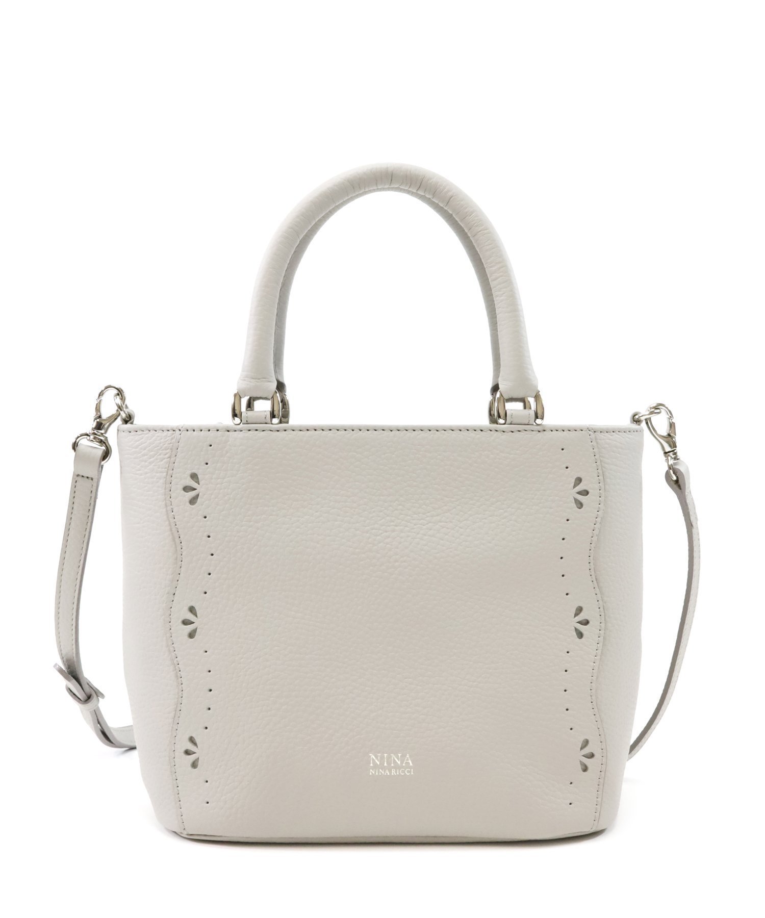 【その他のブランド/Other】のオンデュレ 2WAYハンドバッグ インテリア・キッズ・メンズ・レディースファッション・服の通販 founy(ファニー) 　ファッション　Fashion　レディースファッション　Fashion for Women　バッグ　Bags　レース　Lace, Lace Fabric　ライトグレー|ID: prp329100004825543 ipo3291000000035100533