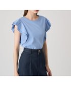 【アナイ/ANAYI】のコットンスムースダブルフリルプルオーバー 人気、トレンドファッション・服の通販 founy(ファニー) ファッション Fashion レディースファッション Fashion for Women トップス・カットソー Cut & Sew Tops カジュアルプルオーバー・ニットトップス Pullovers & Knit Tops / Casual Pullovers アクセサリー Fashion Accessories シンプル Simple, Minimal スマート Smart, Elegant フリル Frill, Ruffle ラウンド Round, Round Neck 再入荷 Restock / Back in Stock 夏 Summer エレガント 上品 Elegant thumbnail blue|ID: prp329100004825550 ipo3291000000035100569