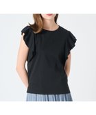 【アナイ/ANAYI】のコットンスムースダブルフリルプルオーバー 人気、トレンドファッション・服の通販 founy(ファニー) ファッション Fashion レディースファッション Fashion for Women トップス・カットソー Cut & Sew Tops カジュアルプルオーバー・ニットトップス Pullovers & Knit Tops / Casual Pullovers アクセサリー Fashion Accessories シンプル Simple, Minimal スマート Smart, Elegant フリル Frill, Ruffle ラウンド Round, Round Neck 再入荷 Restock / Back in Stock 夏 Summer エレガント 上品 Elegant thumbnail black|ID: prp329100004825550 ipo3291000000035100572