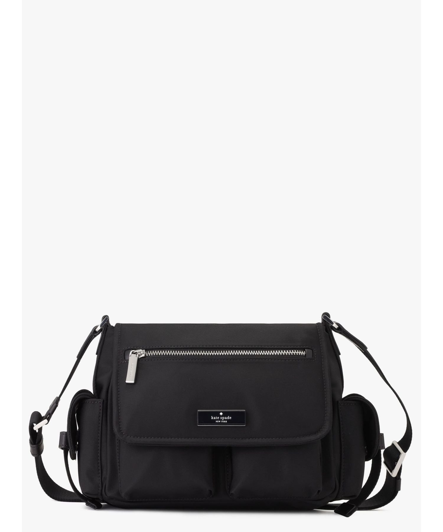 【ケイト スペード ニューヨーク/kate spade NEW YORK】の【公式】カーター ナイロン メッセンジャー カーゴ クロスボディ インテリア・キッズ・メンズ・レディースファッション・服の通販 founy(ファニー) 　ファッション　Fashion　レディースファッション　Fashion for Women　BLACK|ID: prp329100004825554 ipo3291000000035100583