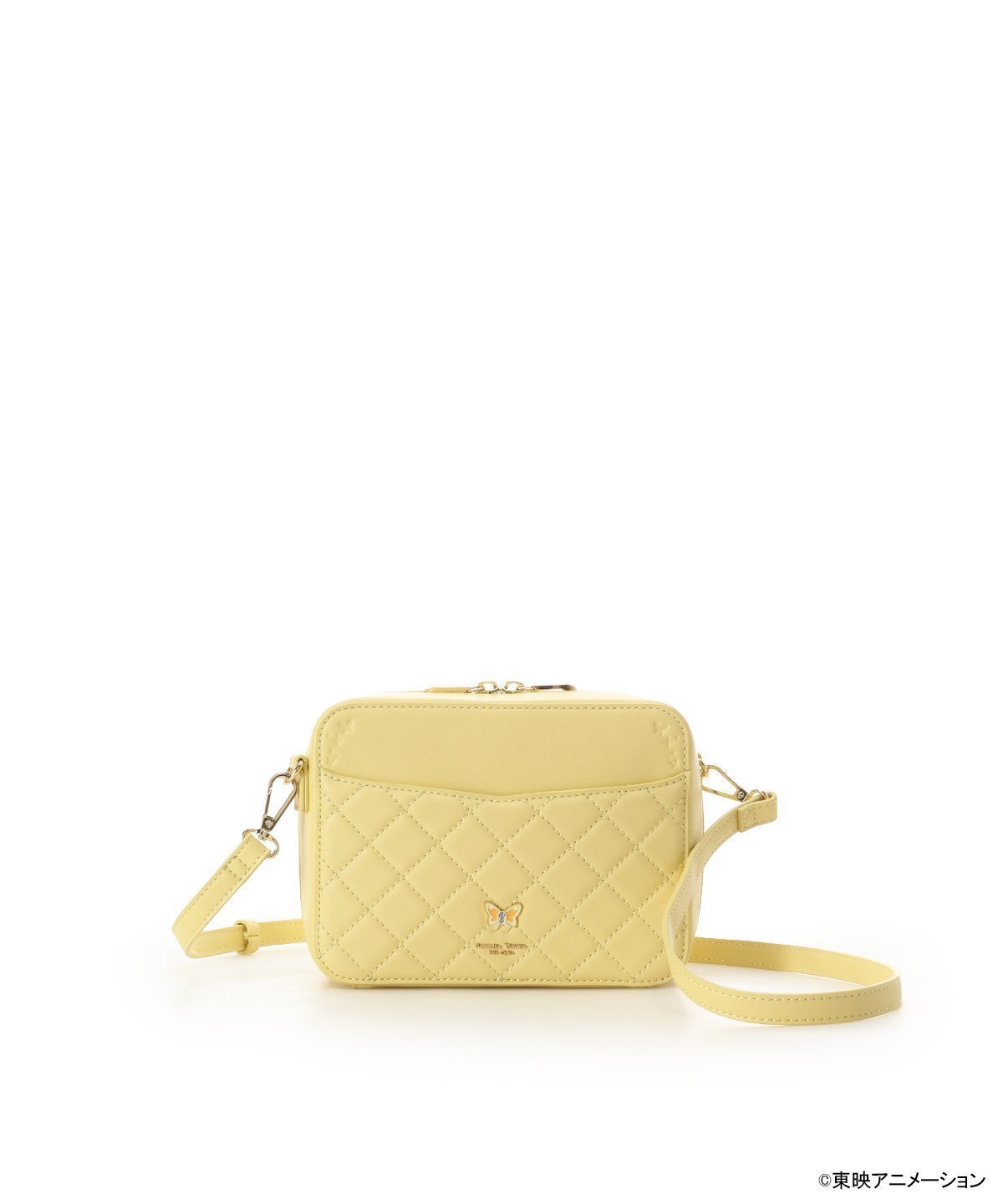 【サマンサタバサ プチチョイス/SamanTha Thavasa PeTiT Choice】の『Yes!プリキュア5GoGo!』コレクション ショルダーバッグ インテリア・キッズ・メンズ・レディースファッション・服の通販 founy(ファニー) 　ファッション　Fashion　レディースファッション　Fashion for Women　バッグ　Bags　コスチューム　Costume, Outfit　コレクション　Collection, Seasonal Line　ポケット　Pocket, Pocket Detail　モチーフ　Motif, Design Theme　リボン　Ribbon, Bow　財布　Wallet, Purse　イエロー|ID: prp329100004825560 ipo3291000000035100671