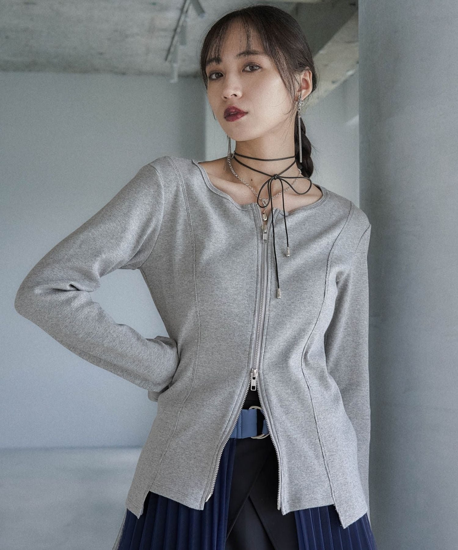 【ハレ/HARE】のジップリブタイトカーディガン 人気、トレンドファッション・服の通販 founy(ファニー) ファッション Fashion レディースファッション Fashion for Women トップス・カットソー Cut & Sew Tops カーディガン・羽織り Layered Style Cardigans インナー Innerwear ウェーブ Wavy Pattern エレガント 上品 Elegant カーディガン Cardigan, Knitwear 切替 Switching, Contrast Panel ジップ Zip, Zipper スカーフ Scarf, Neckwear ストレート Straight, Straight Cut スリーブ Sleeve, Long Sleeve / Short Sleeve タイトスカート Pencil Skirt, Tight Skirt デニム Denim, Jeans Material トレンド Trend, Trending Now フィット Fit, Slim Fit フレア Flare, Flared フロント Front, Front Design リラックス Relax, Relaxed Fit ロング Long, Long-Length ワイド Wide, Wide Fit おすすめ Recommended / Our Picks other-1|ID: prp329100004825569 ipo3291000000035100781