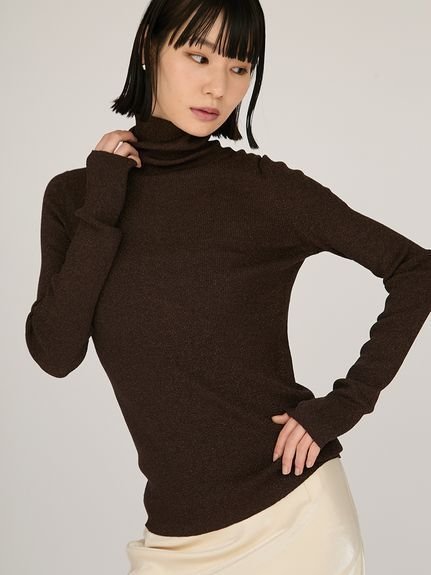 【エミ/emmi】のシアータートルネックトップス インテリア・キッズ・メンズ・レディースファッション・服の通販 founy(ファニー) 　ファッション　Fashion　レディースファッション　Fashion for Women　トップス・カットソー　Cut & Sew Tops　タートルネック・ハイネックトップス　Turtlenecks & High-Neck Tops　インナー　Innerwear　シアー　Sheer, See-Through　スマート　Smart, Elegant　BRW[058]|ID: prp329100004825573 ipo3291000000035100808