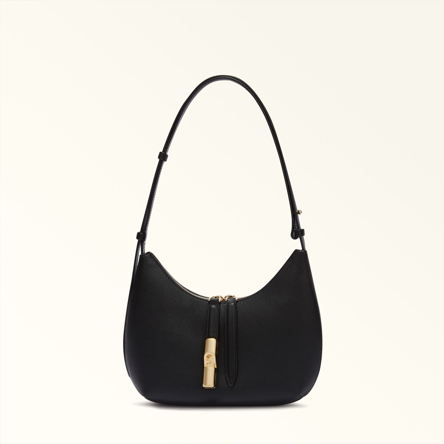【フルラ/FURLA】の【公式】FURLA GOCCIA S SHOULDER BAG インテリア・キッズ・メンズ・レディースファッション・服の通販 founy(ファニー) 　ファッション　Fashion　レディースファッション　Fashion for Women　バッグ　Bags　コンパクト　Compact, Small Size　シェイプ　Shape, Slim Fit　ポケット　Pocket, Pocket Detail　NERO|ID: prp329100004825576 ipo3291000000035100875