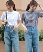 【ステップス/STEPS】のTHE SHINZONE/パックT / PACK TEE 人気、トレンドファッション・服の通販 founy(ファニー) ファッション Fashion レディースファッション Fashion for Women インナー Innerwear シンプル Simple, Minimal スウェット / スエット Sweatshirt, Sweatwear ボーダー Border, Stripe 定番 Standard, Basic Item thumbnail C|ID: prp329100004825580 ipo3291000000035100951