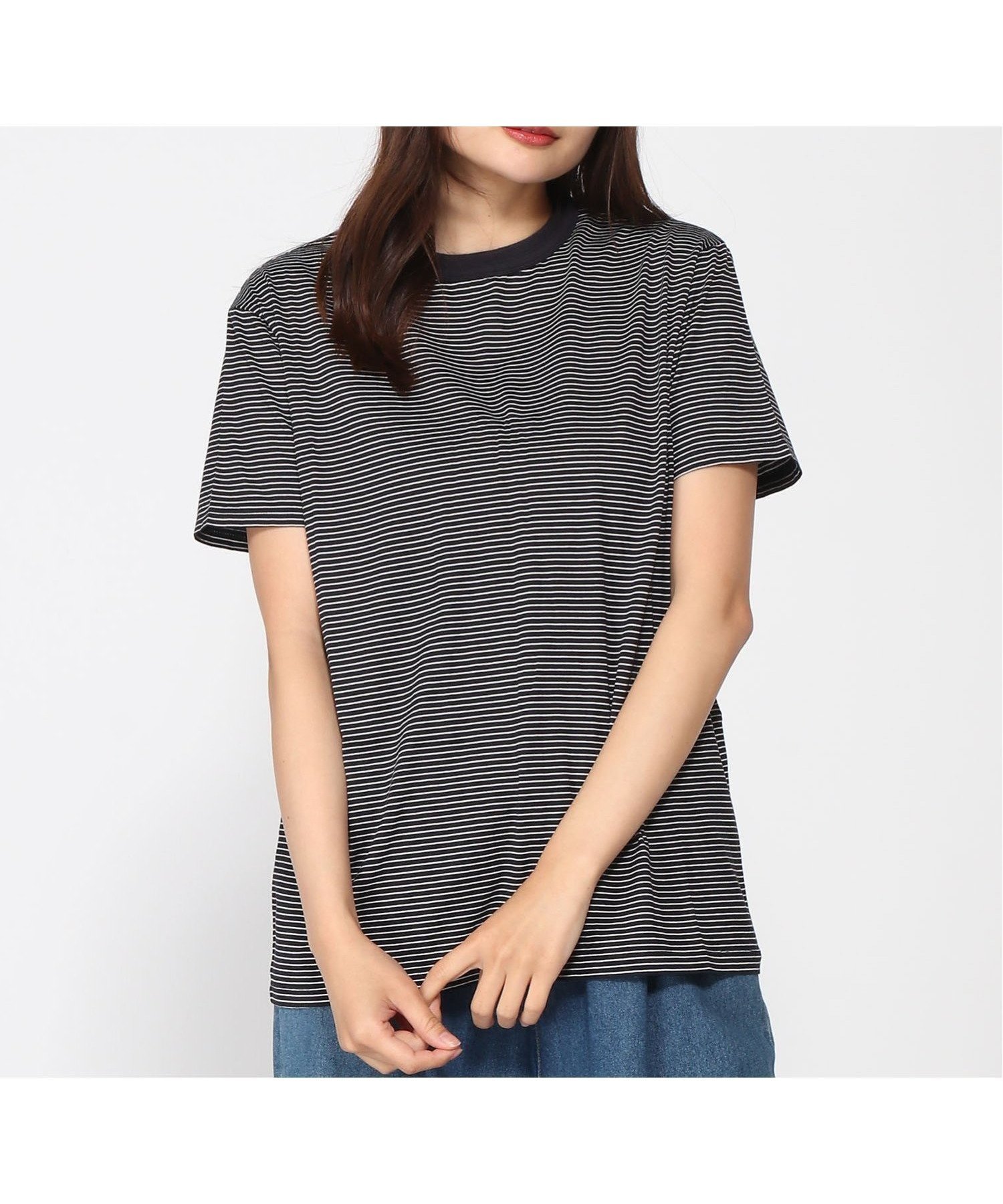 【ステップス/STEPS】のTHE SHINZONE/パックT / PACK TEE インテリア・キッズ・メンズ・レディースファッション・服の通販 founy(ファニー) 　ファッション　Fashion　レディースファッション　Fashion for Women　インナー　Innerwear　シンプル　Simple, Minimal　スウェット / スエット　Sweatshirt, Sweatwear　ボーダー　Border, Stripe　定番　Standard, Basic Item　D|ID: prp329100004825580 ipo3291000000035100952