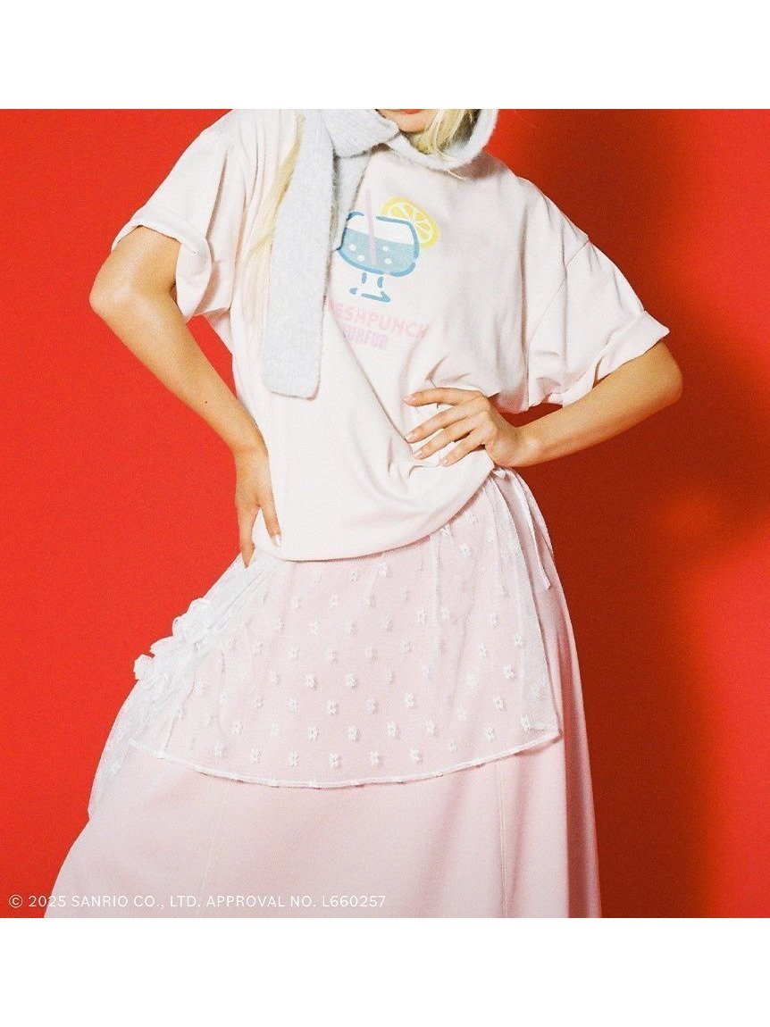 【ファーファー/FURFUR】のFRESH PUNCH モチーフTシャツ インテリア・キッズ・メンズ・レディースファッション・服の通販 founy(ファニー) 　雑誌掲載アイテム　Magazine Picks & Fashion Features　ファッション雑誌　Fashion Magazines　スウィート　Sweet　ファッション　Fashion　レディースファッション　Fashion for Women　トップス・カットソー　Cut & Sew Tops　シャツ・ブラウス・オフィスカジュアル　Elegant Blouses & Button-Ups　ロングTシャツ・Tシャツ　Longline T-Shirts & Tees　9月号　September Issue　キャラクター　Character, Licensed Characters　スマート　Smart, Elegant　トレンド　Trend, Trending Now　フロント　Front, Front Design　プリント　Print, Printed Pattern　モチーフ　Motif, Design Theme　リラックス　Relax, Relaxed Fit　雑誌　Magazine, Fashion Magazine　PNK[066]|ID: prp329100004825584 ipo3291000000035101031