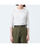 【マッキントッシュ フィロソフィー/MACKINTOSH PHILOSOPHY】のタックフライスシアーTシャツ 人気、トレンドファッション・服の通販 founy(ファニー) ファッション Fashion レディースファッション Fashion for Women トップス・カットソー Cut & Sew Tops シャツ・ブラウス・オフィスカジュアル Elegant Blouses & Button-Ups ロングTシャツ・Tシャツ Longline T-Shirts & Tees おすすめ Recommended / Our Picks インナー Innerwear キャミワンピース Cami Dress, Slip Dress シンプル Simple, Minimal ジャケット Jacket, Outerwear 夏 Summer 春 Spring 秋 Autumn thumbnail オフホワイト|ID: prp329100004825726 ipo3291000000035107507