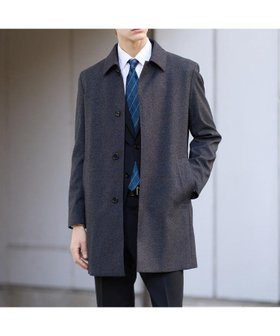 【タケオキクチ/TAKEO KIKUCHI / MEN】の【ダウンライナー付き】メランジ ステンカラー コート 人気、トレンドファッション・服の通販 founy(ファニー) ファッション Fashion メンズファッション Fashion for Men イタリア Italy スタイリッシュ Stylish, Fashionable スマート Smart, Elegant ダウン Down, Puffer 人気 Popular, Best Seller パターン Pattern, Design Print ポケット Pocket, Pocket Detail メランジ Melange, Mixed Yarn 無地 Plain, Solid Color ライナー Liner, Inner Layer ビジネス 仕事 通勤 Business / Work / Commuting |ID:prp329100004825743