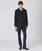 【ブルーレーベル ブラックレーベル クレストブリッジ/BLUE LABEL BLACK LABEL CRESTBRIDGE / MEN】の【一部店舗限定】ウールビーバーステンカラーコート 人気、トレンドファッション・服の通販 founy(ファニー) ファッション Fashion メンズファッション Fashion for Men シンプル Simple, Minimal ビジネス 仕事 通勤 Business / Work / Commuting 軽量 Lightweight, Ultra Light thumbnail ネイビー|ID: prp329100004825745 ipo3291000000035107823