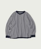 【フォーティファイブ アール/45R】のスーピマ天竺の908オーシャンTシャツ 人気、トレンドファッション・服の通販 founy(ファニー) ファッション Fashion レディースファッション Fashion for Women トップス・カットソー Cut & Sew Tops シャツ・ブラウス・オフィスカジュアル Elegant Blouses & Button-Ups ロングTシャツ・Tシャツ Longline T-Shirts & Tees スーピマ Supima, Premium Cotton ボーダー Border, Stripe ヴィンテージ Vintage Style thumbnail 白×ブルー|ID: prp329100004825756 ipo3291000000035107975