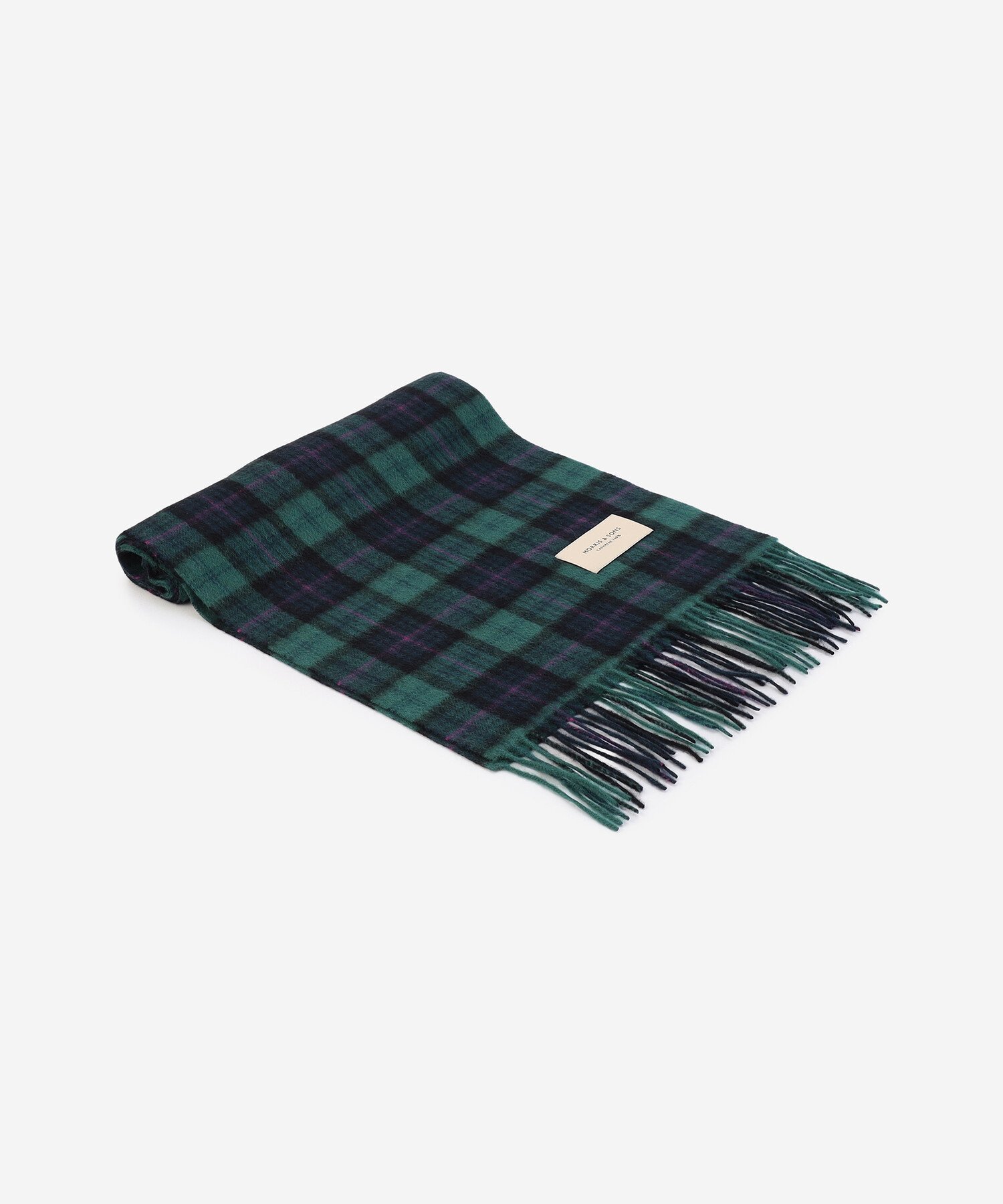 【ビショップ/Bshop】のカシミヤマフラー CHECK インテリア・キッズ・メンズ・レディースファッション・服の通販 founy(ファニー) 　ファッション　Fashion　レディースファッション　Fashion for Women　マフラー・スヌード / 冬小物の定番　Scarves & Mufflers　とろみ　Fluid, Flowy Fabric　クラシカル　Classical, Vintage-Inspired　チェック　Check, Plaid, Tartan　マフラー　Scarf, Muffler　無地　Plain, Solid Color　軽量　Lightweight, Ultra Light　GREEN系1|ID: prp329100004825836 ipo3291000000035223142