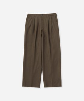 【サタデイズ ニューヨークシティ/SATURDAYS NYC】のGeorge Flannel Two Tuck Pants 人気、トレンドファッション・服の通販 founy(ファニー) ファッション Fashion レディースファッション Fashion for Women パンツ Pants & Trousers アクリル Acrylic Material パターン Pattern, Design Print リラックス Relax, Relaxed Fit |ID:prp329100004825845