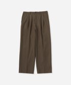 【サタデイズ ニューヨークシティ/SATURDAYS NYC】のGeorge Flannel Two Tuck Pants 人気、トレンドファッション・服の通販 founy(ファニー) ファッション Fashion レディースファッション Fashion for Women パンツ Pants & Trousers アクリル Acrylic Material パターン Pattern, Design Print リラックス Relax, Relaxed Fit thumbnail オリーブ(37)|ID: prp329100004825845 ipo3291000000035108846