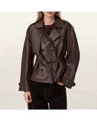 【オールセインツ/ALLSAINTS】のREED JACKET 人気、トレンドファッション・服の通販 founy(ファニー) ファッション Fashion レディースファッション Fashion for Women アウター Coat / Outerwear Collection レディースジャケット・軽アウター Jackets クロップド Cropped, Short Length スリーブ Sleeve, Long Sleeve / Short Sleeve フィット Fit, Slim Fit リラックス Relax, Relaxed Fit thumbnail Bitter Brown|ID: prp329100004825874 ipo3291000000035109090