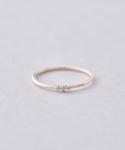 【ジュエッテ/Jouete】のK10YG レイヤー ダイヤモンド リング 人気、トレンドファッション・服の通販 founy(ファニー) ファッション Fashion レディースファッション Fashion for Women おすすめ Recommended / Our Picks ギフト プレゼント Gift / Present シンプル Simple, Minimal ジュエリー Jewelry, Accessories ダイヤモンド Diamond, Brilliant Cut エレガント 上品 Elegant thumbnail イエローゴールド|ID: prp329100004825881 ipo3291000000035109141