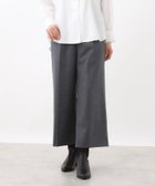 【リフレクト/Reflect】の【腰周りすっきり◎】ワイドクロップドパンツ 人気、トレンドファッション・服の通販 founy(ファニー) ファッション Fashion レディースファッション Fashion for Women パンツ Pants & Trousers スマート Smart, Elegant フェルト Felt, Felt Fabric ポケット Pocket, Pocket Detail ワイド Wide, Wide Fit thumbnail チャコールグレー|ID: prp329100004825904 ipo3291000000035109343