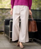 【リフレクト/Reflect】の【腰周りすっきり◎】ワイドクロップドパンツ 人気、トレンドファッション・服の通販 founy(ファニー) ファッション Fashion レディースファッション Fashion for Women パンツ Pants & Trousers スマート Smart, Elegant フェルト Felt, Felt Fabric ポケット Pocket, Pocket Detail ワイド Wide, Wide Fit thumbnail グレージュ|ID: prp329100004825904 ipo3291000000035109346