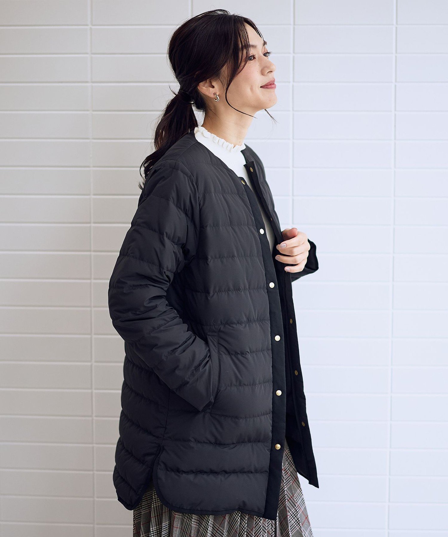 【エニー/ANY】のフレンチダウンロングコート 人気、トレンドファッション・服の通販 founy(ファニー) 　ファッション　Fashion　レディースファッション　Fashion for Women　アウター　Coat / Outerwear Collection　コート・ロングコート・ピーコート　Long Coats, Peacoats & More　洗える　Machine Washable　軽量　Lightweight, Ultra Light　シンプル　Simple, Minimal　ダウン　Down, Puffer　バランス　Balance, Style Balance　ライナー　Liner, Inner Layer　ロング　Long, Long-Length　A/W・秋冬　Autumn/Winter　再入荷　Restock / Back in Stock　おすすめ　Recommended / Our Picks　 other-1|ID: prp329100004825907 ipo3291000000035197534