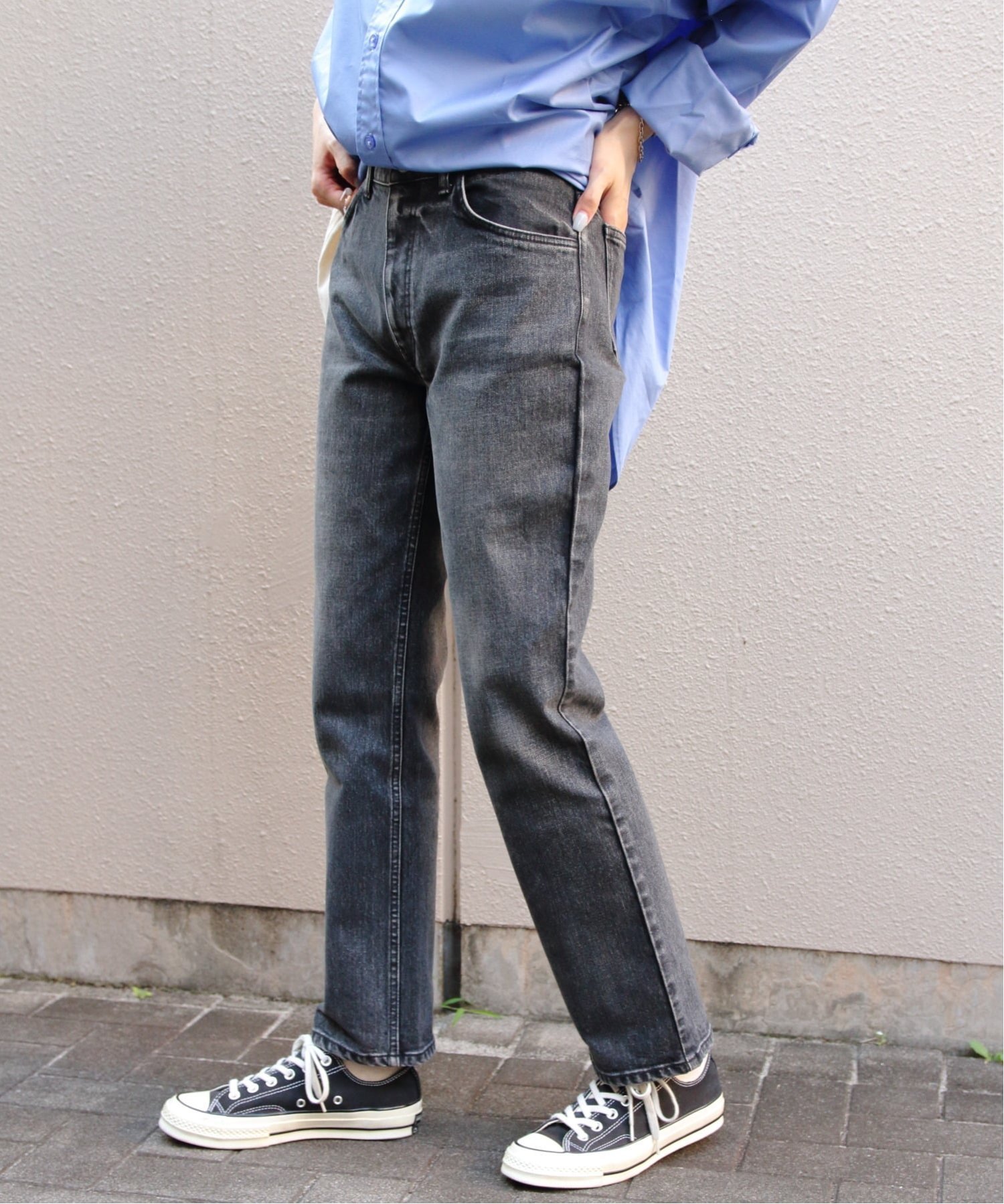 【ステップス/STEPS】のTHE SHINZONE/THE SHINZONE/KITTY STRETCH DENIM PANTS 人気、トレンドファッション・服の通販 founy(ファニー) 　ファッション　Fashion　レディースファッション　Fashion for Women　パンツ　Pants & Trousers　デニムパンツ・ジーンズ・美脚デニム　Denim Jeans & Pants　コンパクト　Compact, Small Size　ストレッチ　Stretch, Stretchy Fabric　ストレート　Straight, Straight Cut　デニム　Denim, Jeans Material　フィット　Fit, Slim Fit　ポケット　Pocket, Pocket Detail　ワイド　Wide, Wide Fit　A/W・秋冬　Autumn/Winter　 other-1|ID: prp329100004825908 ipo3291000000035109382