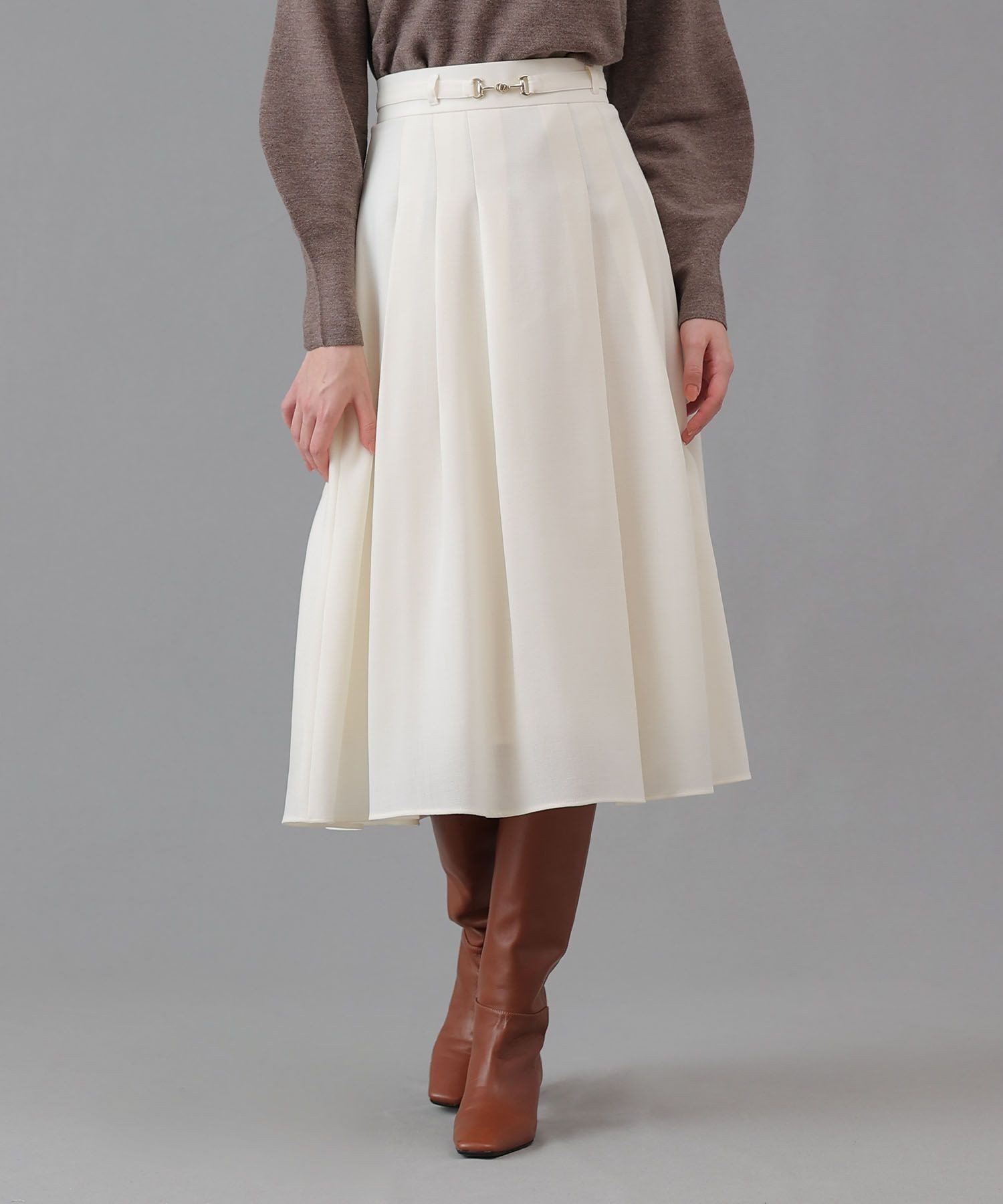 【アナイ/ANAYI】のウールジョーゼットビットベルトスカート 人気、トレンドファッション・服の通販 founy(ファニー) ファッション Fashion レディースファッション Fashion for Women スカート Skirts ベルト&ウエストマーク Belts & Waist Accessories シルク Silk, 100% Silk ジョーゼット Georgette, Semi-Sheer Fabric スマート Smart, Elegant 無地 Plain, Solid Color A/W・秋冬 Autumn/Winter 再入荷 Restock / Back in Stock おすすめ Recommended / Our Picks ビジネス 仕事 通勤 Business / Work / Commuting other-1|ID: prp329100004825923 ipo3291000000035159709