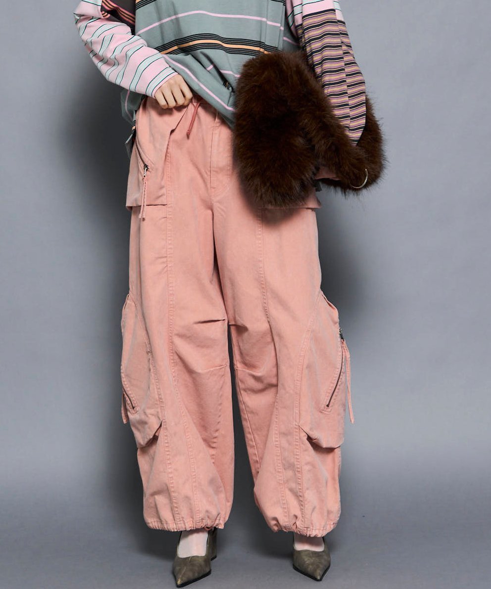 【メゾンスペシャル/MAISON SPECIAL】のMany Pockets Cargo Pants インテリア・キッズ・メンズ・レディースファッション・服の通販 founy(ファニー) ファッション Fashion レディースファッション Fashion for Women パンツ Pants & Trousers オックス Oxford Fabric カーゴパンツ Cargo Pants, Utility Pants シンプル Simple, Minimal ポケット Pocket, Pocket Detail モダン Modern, Contemporary PNK|ID: prp329100004825940 ipo3291000000035175866