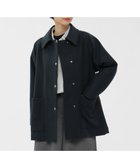 【マーガレットハウエル/MARGARET HOWELL】のBASIC WOOL MELTON COAT 人気、トレンドファッション・服の通販 founy(ファニー) ファッション Fashion レディースファッション Fashion for Women アウター Coat / Outerwear Collection コート・ロングコート・ピーコート Long Coats, Peacoats & More シンプル Simple, Minimal スリーブ Sleeve, Long Sleeve / Short Sleeve ドット Polka Dot, Dot Pattern ポケット Pocket, Pocket Detail メルトン Melton, Heavy Wool リラックス Relax, Relaxed Fit エレガント 上品 Elegant thumbnail DARK GREEN3|ID: prp329100004825948 ipo3291000000035168453