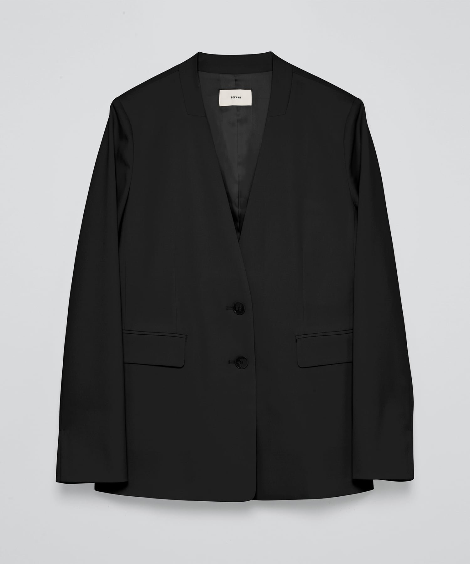 【ティーチ/TEECHI】のストレッチノーカラージャケット インテリア・キッズ・メンズ・レディースファッション・服の通販 founy(ファニー) ファッション Fashion レディースファッション Fashion for Women アウター Coat / Outerwear Collection レディースジャケット・軽アウター Jackets ノーカラージャケット / シンプル上品コーデ Collarless Jackets コンパクト Compact, Small Size ジャケット Jacket, Outerwear ストレッチ Stretch, Stretchy Fabric スマート Smart, Elegant セットアップ Set-Up, Coordinated Outfit デスク Desk, Work Desk バランス Balance, Style Balance ポケット Pocket, Pocket Detail ワーク Workwear, Utility Style エレガント 上品 Elegant ビジネス 仕事 通勤 Business / Work / Commuting BLACK|ID: prp329100004825958 ipo3291000000035110160