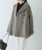 【かぐれ/kagure / URBAN RESEARCH】のウールPコート 人気、トレンドファッション・服の通販 founy(ファニー) ファッション Fashion レディースファッション Fashion for Women アウター Coat / Outerwear Collection コート・ロングコート・ピーコート Long Coats, Peacoats & More Pコート Pea Coats 2025年 2025 2025-2026秋冬・A/W Autumn/Winter 2025–26 AW25–26 冬 Winter / This Winter キュプラ Cupro, Eco Fabric スリーブ Sleeve, Long Sleeve / Short Sleeve バランス Balance, Style Balance ビッグ Big, Oversized ベーシック Basic, Essential ポケット Pocket, Pocket Detail A/W・秋冬 Autumn/Winter thumbnail グレー|ID: prp329100004825959 ipo3291000000035110166