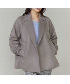 【イネド/INED】のPコート 人気、トレンドファッション・服の通販 founy(ファニー) ファッション Fashion レディースファッション Fashion for Women アウター Coat / Outerwear Collection コート・ロングコート・ピーコート Long Coats, Peacoats & More Pコート Pea Coats コンパクト Compact, Small Size 今季 This Season, Current Season スマート Smart, Elegant スリーブ Sleeve, Long Sleeve / Short Sleeve バランス Balance, Style Balance ポケット Pocket, Pocket Detail ミドル Middle Length, Mid Height thumbnail グレーベージュ|ID: prp329100004825969 ipo3291000000035215846