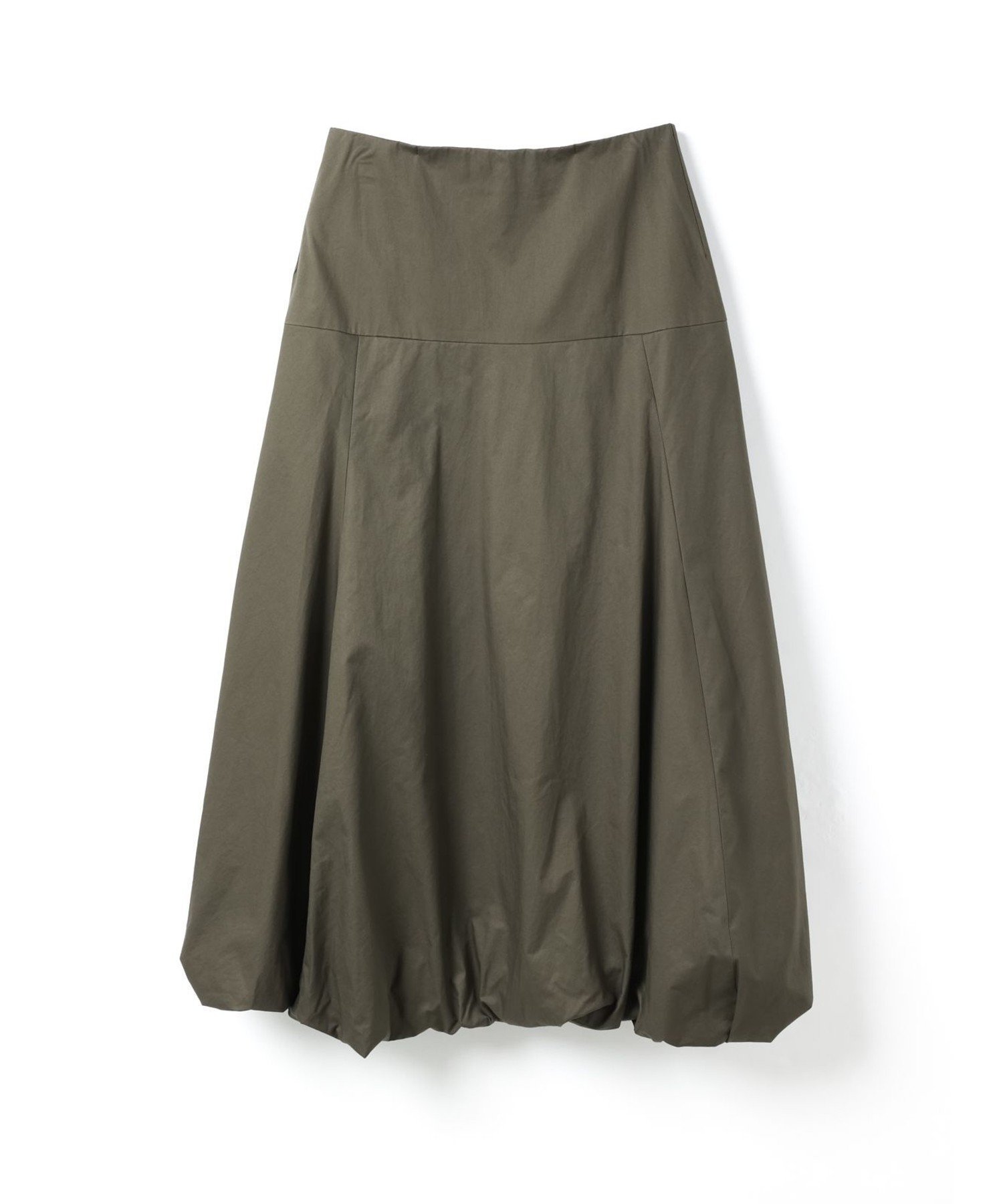 【マーコート/MARcourt】のmizuiro ind ロングフレアバルーンスカート インテリア・キッズ・メンズ・レディースファッション・服の通販 founy(ファニー) ファッション Fashion レディースファッション Fashion for Women スカート Skirts スタイリッシュ Stylish, Fashionable スタンダード Standard, Basic バルーン Balloon, Balloon Silhouette フィット Fit, Slim Fit フレア Flare, Flared ボトム Bottoms, Lower Wear 今季 This Season, Current Season 無地 Plain, Solid Color 秋 Autumn カーキ|ID: prp329100004825974 ipo3291000000035177468