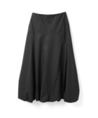 【マーコート/MARcourt】のmizuiro ind ロングフレアバルーンスカート 人気、トレンドファッション・服の通販 founy(ファニー) ファッション Fashion レディースファッション Fashion for Women スカート Skirts スタイリッシュ Stylish, Fashionable スタンダード Standard, Basic バルーン Balloon, Balloon Silhouette フィット Fit, Slim Fit フレア Flare, Flared ボトム Bottoms, Lower Wear 今季 This Season, Current Season 無地 Plain, Solid Color 秋 Autumn thumbnail ブラック|ID: prp329100004825974 ipo3291000000035177471