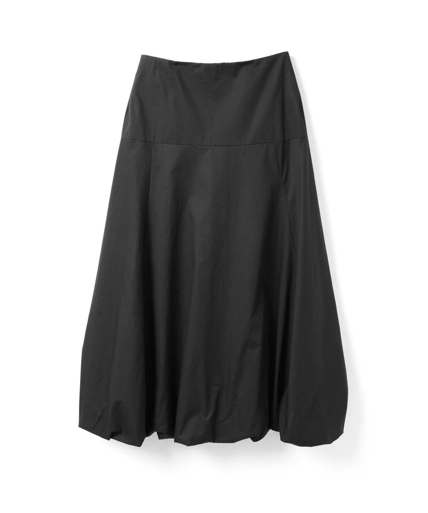 【マーコート/MARcourt】のmizuiro ind ロングフレアバルーンスカート インテリア・キッズ・メンズ・レディースファッション・服の通販 founy(ファニー) ファッション Fashion レディースファッション Fashion for Women スカート Skirts スタイリッシュ Stylish, Fashionable スタンダード Standard, Basic バルーン Balloon, Balloon Silhouette フィット Fit, Slim Fit フレア Flare, Flared ボトム Bottoms, Lower Wear 今季 This Season, Current Season 無地 Plain, Solid Color 秋 Autumn ブラック|ID: prp329100004825974 ipo3291000000035177471