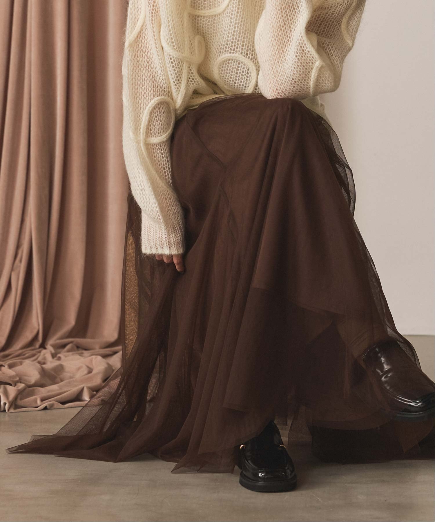 【グレディブリリアン/Gready Brilliant】のボリュームチュールスカート インテリア・キッズ・メンズ・レディースファッション・服の通販 founy(ファニー) 　ファッション　Fashion　レディースファッション　Fashion for Women　スカート　Skirts　シンプル　Simple, Minimal　チュール　Tulip, Tulip Motif　BRW|ID: prp329100004825990 ipo3291000000035110712