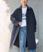 【フレームワーク/FRAMeWORK】のポンチョコート 人気、トレンドファッション・服の通販 founy(ファニー) ファッション Fashion レディースファッション Fashion for Women アウター Coat / Outerwear Collection コート・ロングコート・ピーコート Long Coats, Peacoats & More ポンチョ・ケープコート Ponchos & Capes 軽量 Lightweight, Ultra Light thumbnail ネイビー|ID: prp329100004825991 ipo3291000000035110742