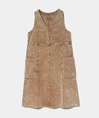 【ゴースローキャラバン/go slow caravan】のmililopiulu/ミリロピュール コーデュロイVカットジャンスカ (WOMENS) 人気、トレンドファッション・服の通販 founy(ファニー) ファッション Fashion レディースファッション Fashion for Women インナー Innerwear コーデュロイ Corduroy, Cord Fabric ジャンスカ Jumper Skirt, Pinafore Dress スウェット / スエット Sweatshirt, Sweatwear ストレート Straight, Straight Cut タートルネック Turtleneck, High Neck A/W・秋冬 Autumn/Winter thumbnail ベージュ|ID: prp329100004826002 ipo3291000000035110864