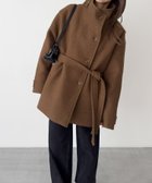 【キャナルジーン/CANAL JEAN】のdiggity スタンドカラーオーバーコート 人気、トレンドファッション・服の通販 founy(ファニー) ファッション Fashion レディースファッション Fashion for Women アウター Coat / Outerwear Collection コート・ロングコート・ピーコート Long Coats, Peacoats & More おすすめ Recommended / Our Picks キルティング Quilted, Quilting スタンド Stand Collar, Upright Stand デニム Denim, Jeans Material フェミニン Feminine, Girly ポケット Pocket, Pocket Detail thumbnail ブラウン|ID: prp329100004826015 ipo3291000000035111276