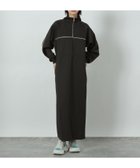 【ラコレ/LAKOLE】のパイピングトラックワンピース 人気、トレンドファッション・服の通販 founy(ファニー) ファッション Fashion レディースファッション Fashion for Women ワンピース Dresses シェイプ Shape, Slim Fit スリット Slit, Slit Detail パイピング Piping, Trim Design フロント Front, Front Design thumbnail ブラック|ID: prp329100004826018 ipo3291000000035111306