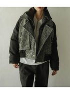 【ラシュッド/LASUD】のツイードドッキングデザインアウター 人気、トレンドファッション・服の通販 founy(ファニー) ファッション Fashion レディースファッション Fashion for Women アウター Coat / Outerwear Collection コンパクト Compact, Small Size シンプル Simple, Minimal ジャケット Jacket, Outerwear スタンド Stand Collar, Upright Stand スパンコール Sequins, Sequin Embellishment ダウン Down, Puffer ツイード Twill, Twill Weave エレガント 上品 Elegant thumbnail ブラック|ID: prp329100004826036 ipo3291000000035111579