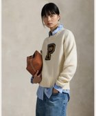【ラルフローレン/RALPH LAUREN】のPロゴ ウールブレンド クルーネック セーター 人気、トレンドファッション・服の通販 founy(ファニー) ファッション Fashion レディースファッション Fashion for Women カフス Cuff Design ショルダー Shoulder, Shoulder Strap セーター Sweater, Knitwear ドロップ Drop Shoulder, Dropped Style フィット Fit, Slim Fit フロント Front, Front Design リブニット Rib Knit, Ribbed Knit リラックス Relax, Relaxed Fit 長袖 Long Sleeve, Full Sleeve thumbnail 101ナチュラル|ID: prp329100004826041 ipo3291000000035162912