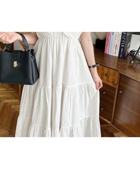 【モーメントプラス/moment+ / MEN】のコットンワッシャーシャーリングリボンカシュクールティアードワンピース 人気、トレンドファッション・服の通販 founy(ファニー) ファッション Fashion メンズファッション Fashion for Men インナー Innerwear 春 Spring サンダル Sandals, Summer Shoes スニーカー Sneakers, Trainers スリーブ Sleeve, Long Sleeve / Short Sleeve デコルテ Décolleté, Neckline トレンド Trend, Trending Now フェミニン Feminine, Girly ベーシック Basic, Essential マキシ Maxi, Full Length ミュール Mule, Backless Shoes リボン Ribbon, Bow ロング Long, Long-Length S/S・春夏 SS, Spring/Summer, Warm Season 再入荷 Restock / Back in Stock プチプライス・低価格 Affordable / Budget Price おすすめ Recommended / Our Picks 夏 Summer |ID:prp329100004826063