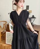 【モーメントプラス/moment+ / MEN】のコットンワッシャーシャーリングリボンカシュクールティアードワンピース 人気、トレンドファッション・服の通販 founy(ファニー) ファッション Fashion メンズファッション Fashion for Men インナー Innerwear 春 Spring サンダル Sandals, Summer Shoes スニーカー Sneakers, Trainers スリーブ Sleeve, Long Sleeve / Short Sleeve デコルテ Décolleté, Neckline トレンド Trend, Trending Now フェミニン Feminine, Girly ベーシック Basic, Essential マキシ Maxi, Full Length ミュール Mule, Backless Shoes リボン Ribbon, Bow ロング Long, Long-Length S/S・春夏 SS, Spring/Summer, Warm Season 再入荷 Restock / Back in Stock プチプライス・低価格 Affordable / Budget Price おすすめ Recommended / Our Picks 夏 Summer thumbnail ブラック|ID: prp329100004826063 ipo3291000000035112125