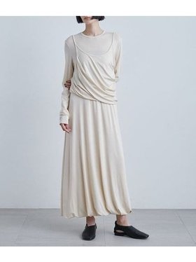 【ミースロエ/MIESROHE】のレイヤードドレープカットOP 人気、トレンドファッション・服の通販 founy(ファニー) ファッション Fashion レディースファッション Fashion for Women ワンピース Dresses 10月号 October Issue キャミソール Camisole, Spaghetti Strap Top スマート Smart, Elegant ドレープ Drape, Draping Fabric 雑誌 Magazine, Fashion Magazine |ID:prp329100004826067